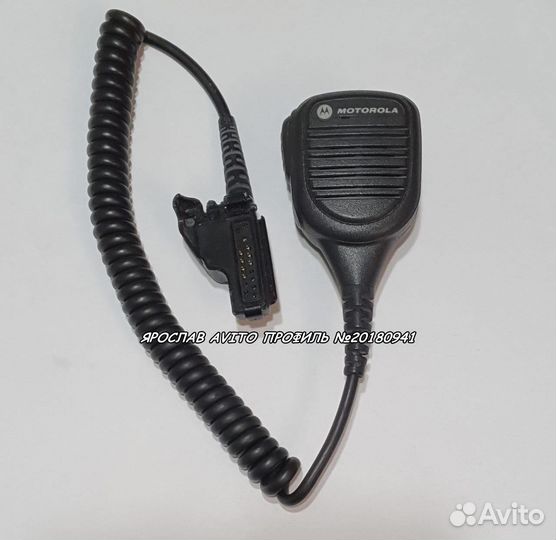 Тангента, динамик-микрофон motorola XTS