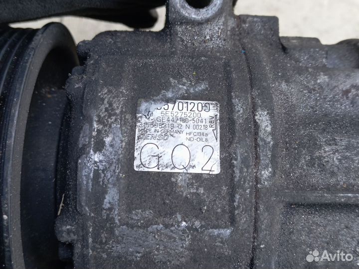 Компрессор кондиционера Opel Corsa D