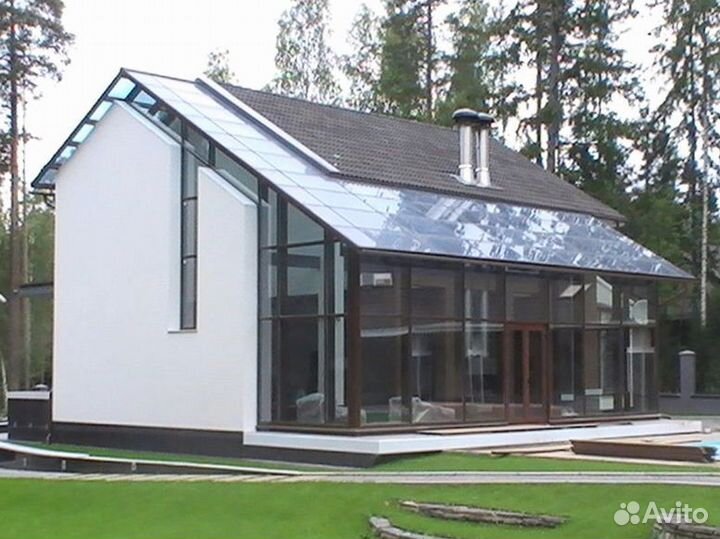 Зимний сад крыша стекло