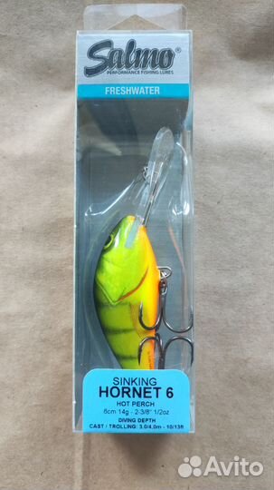 Воблер Salmo Hornet 6