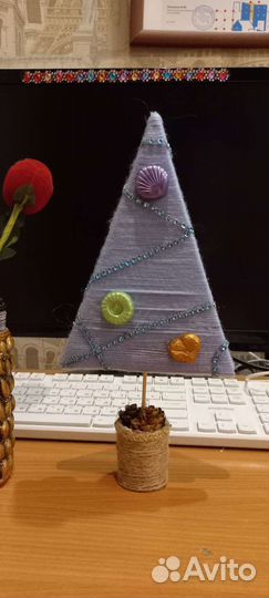 Ёлочки новогодние, декор