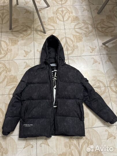 Пуховик мужской stone island