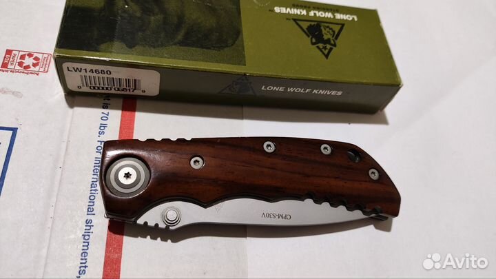 Раритет нож Lone Wolf LW14680 T-2 Ranger W Harsey