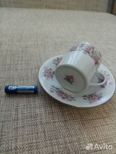 Кружки и Блюдца изящный Чайный Китайский Сервиз Тр