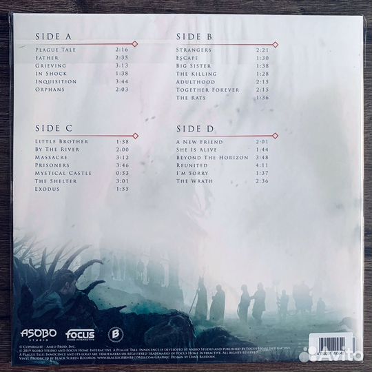 Винил A Plague Tale: Innocence