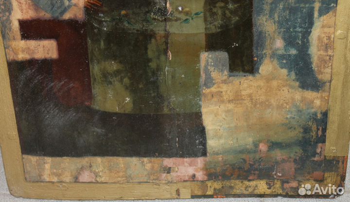 Икона Пресвятая Троица Большой размер Запись