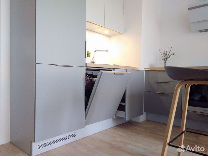 Кухня угловая пластик