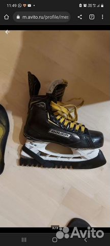 Хоккейные коньки bauer