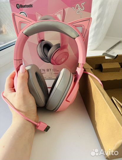 Игровые наушники Razer kraken kitty