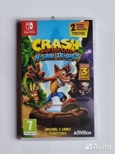 Crash Bandicoot nintendo switch
