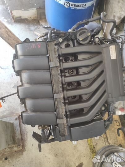 Контрактный двигатель 3.6 passat cc VR6 BWS