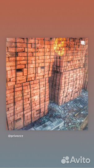 Кирпич забутовочный