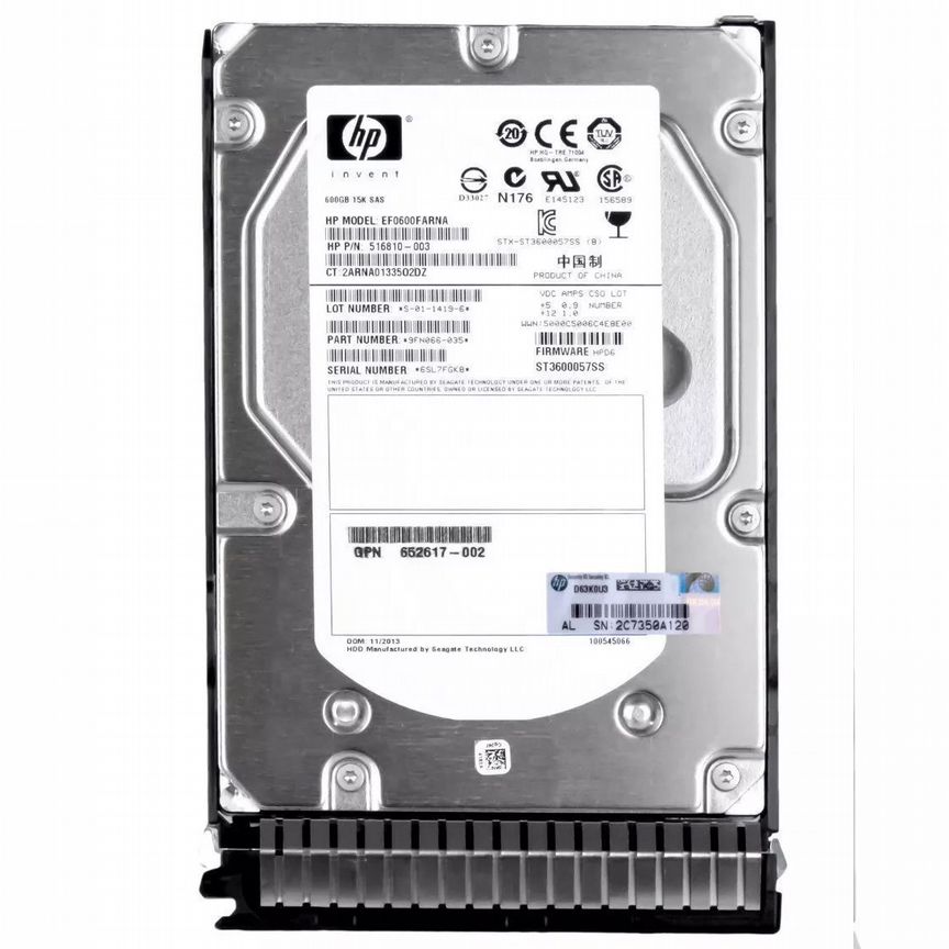 [EF0600FARNA] Жесткий Диск Hp 600gb Sas 3,5" Hdd Ef0600farna