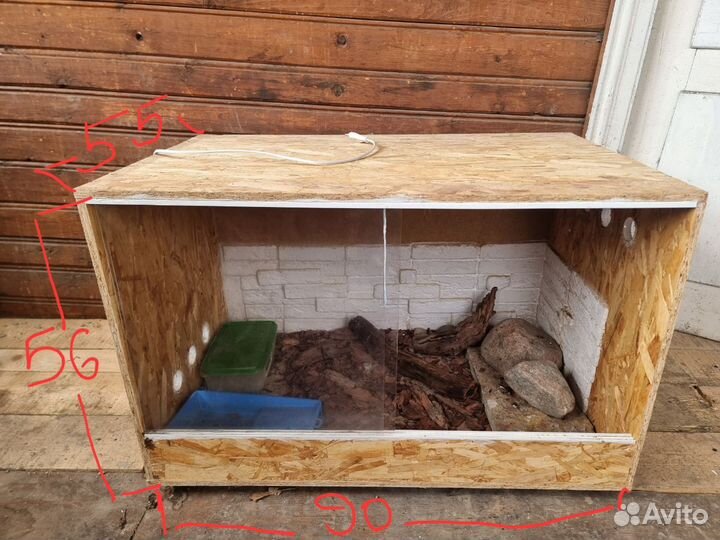 Террариум для рептилий (самодельный)