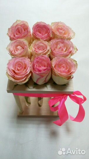 Цветы в пробирках