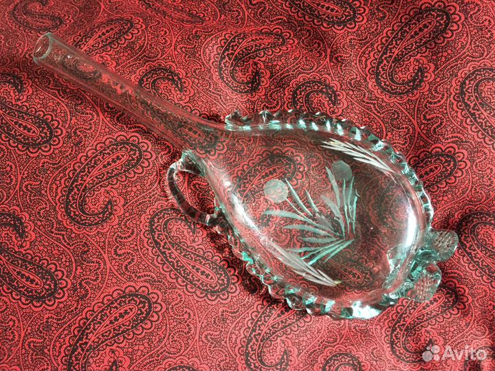 Фигурная штоф бутылка ‘Вытянутый овал’ 0,5 раритет