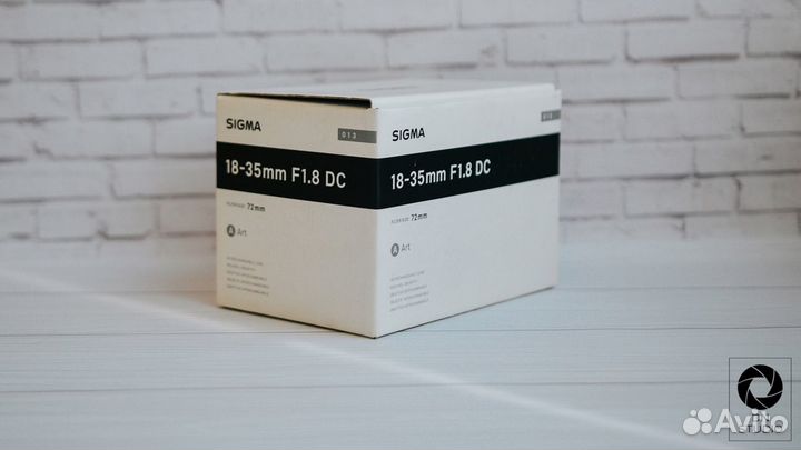 Sigma AF 18-35mm f/1.8 DC HSM Art Nikon F