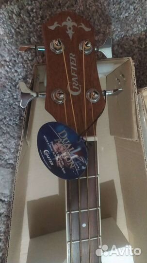 Акустическая бас гитара crafter BA-400EQ/N