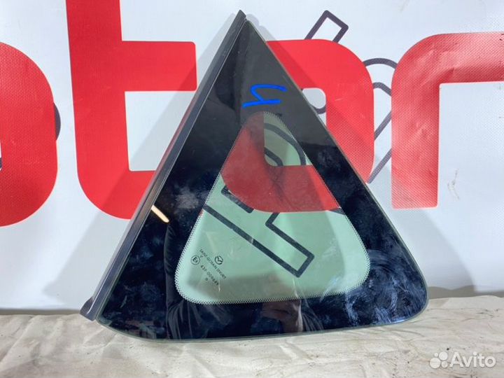 Стекло боковое заднее левое Mazda 3 BL HB До