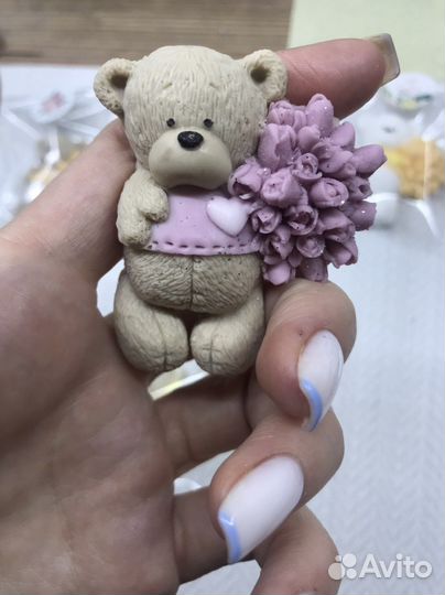 Мыло ручной работы «Мишка»