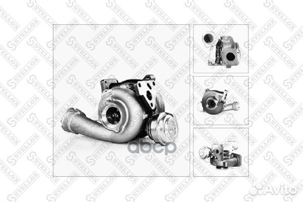 10-80306-SX турбокомпрессор 070145701H VW T5 2