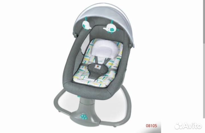 Качеля шезлонг luxmom