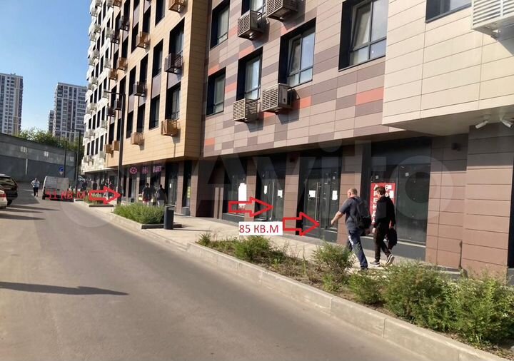 Торговые помещения от 85 кв.м в ЖК