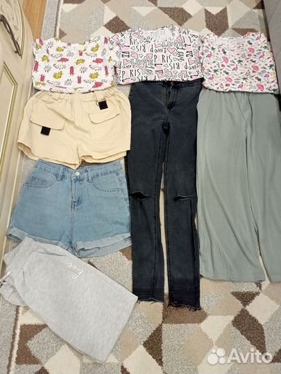 Детские вещи пакетом р 140-146