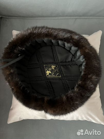 Норковая шапка мужская новая