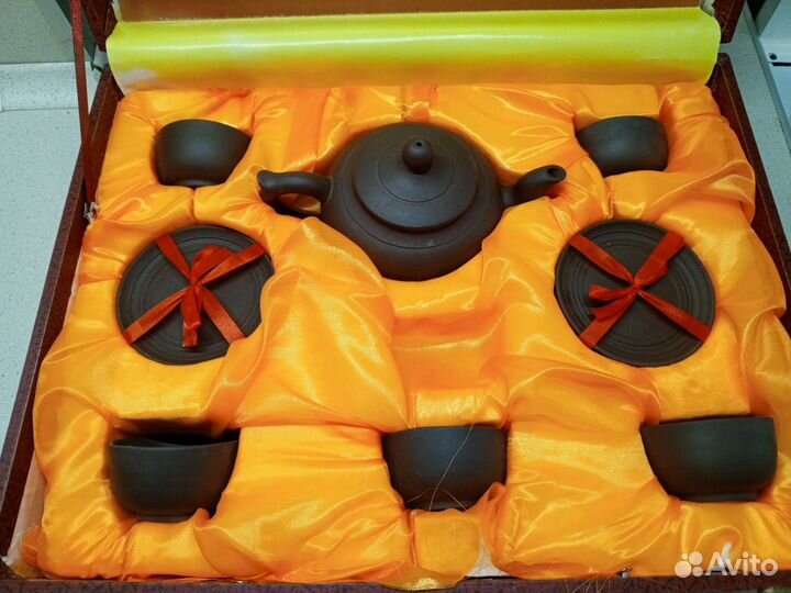 Китайский чайный набор из глины