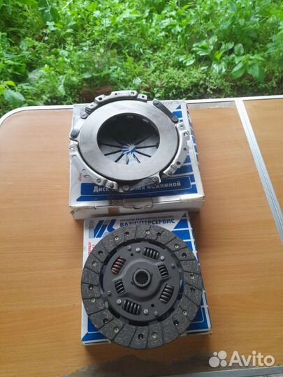 Сцепление :корзина и диск на Ваз -2110 -2112