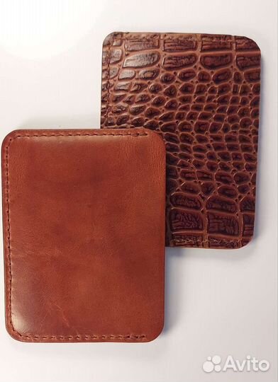 Картхолдер из натуральной кожи