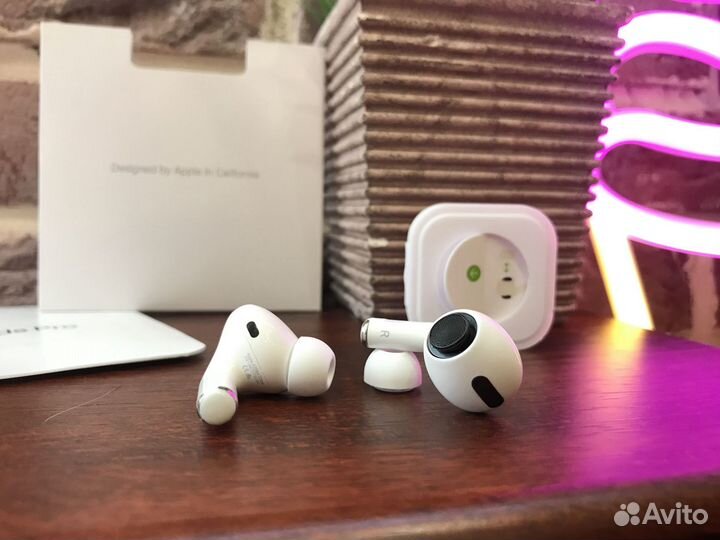 Airpods Pro с шумоподавлением гарантия+доставка