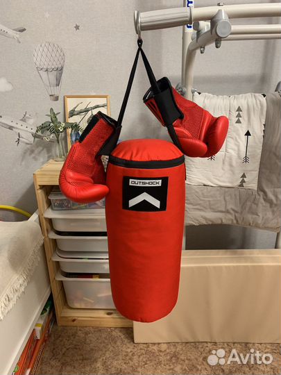Боксерская груша детская и перчатки