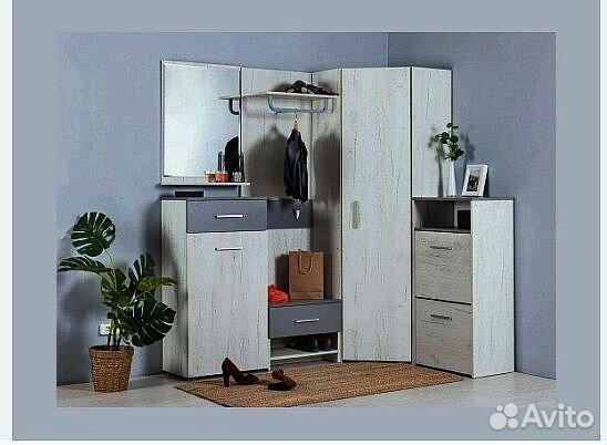 Прихожая на заказ. Шкаф новый в рассрочку