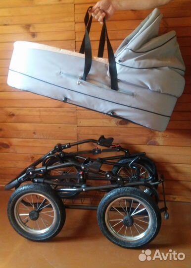 Коляска Little Trek 2в1 (носимая люлька+прогулка)