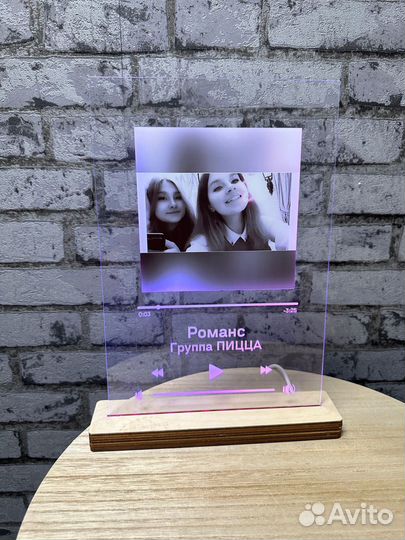 Фоторамка с песней / подарок