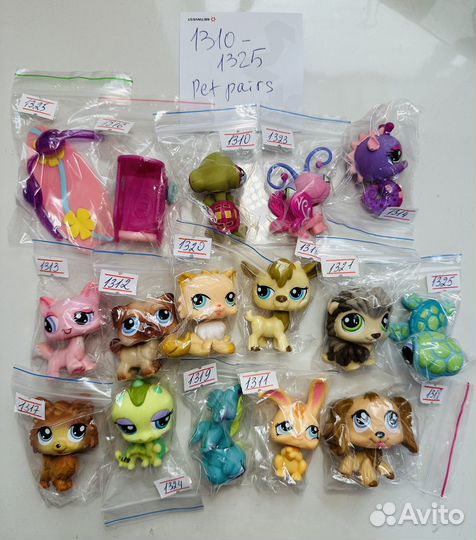 Littlest pet shop Лоты LPS