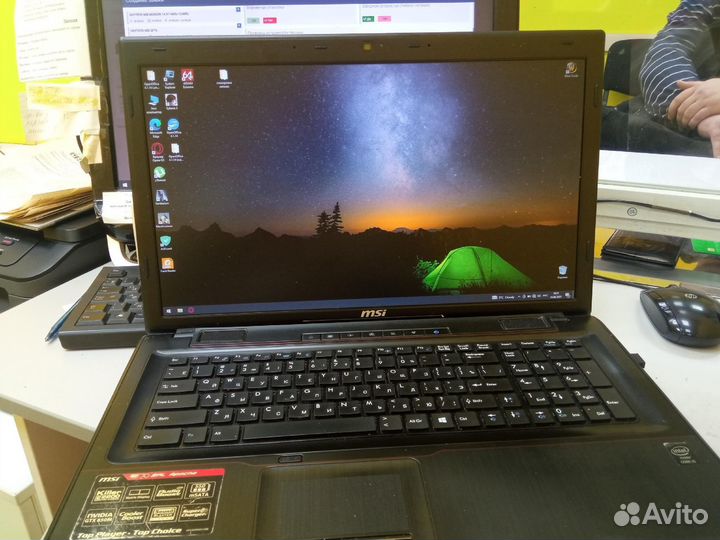 Игровой ноутбук MSI GE70 2PL Apache/Core i5-4200H