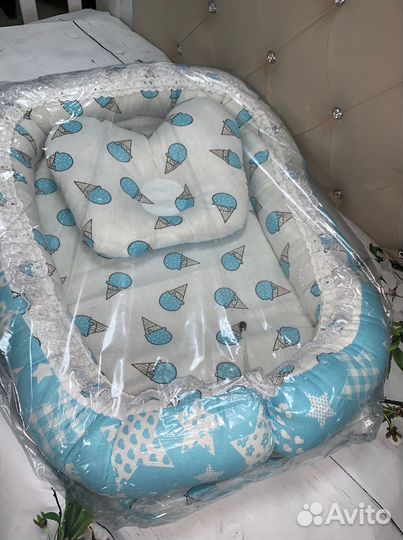 Гнездышко для младенца + подушка (ип Людин А.В.)