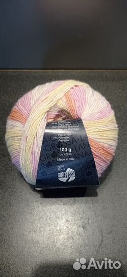 Пряжа носочная Lana Grossa