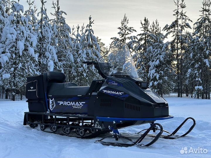 Снегоход promax yakut 500 long 2.0 4T 19 black