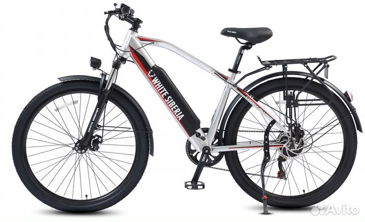 Электровелосипед WS camry allroad 500W Серебристый