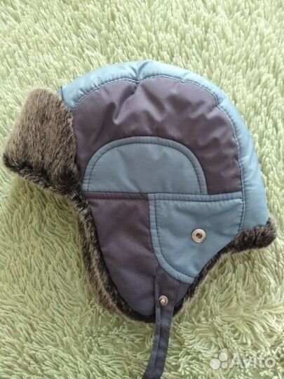 Шапка ушанка зимняя для мальчика