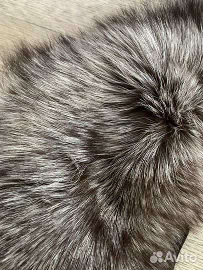 Меховой воротник натуральный