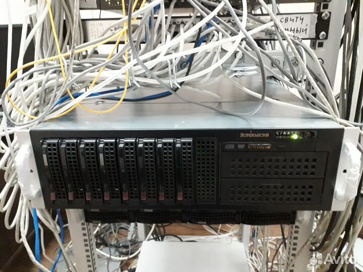 Корпус стоечный серверный 3U Supermicro CSE-835
