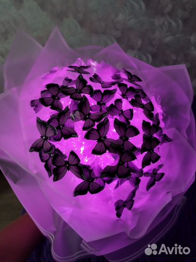 Букеты из бабочек