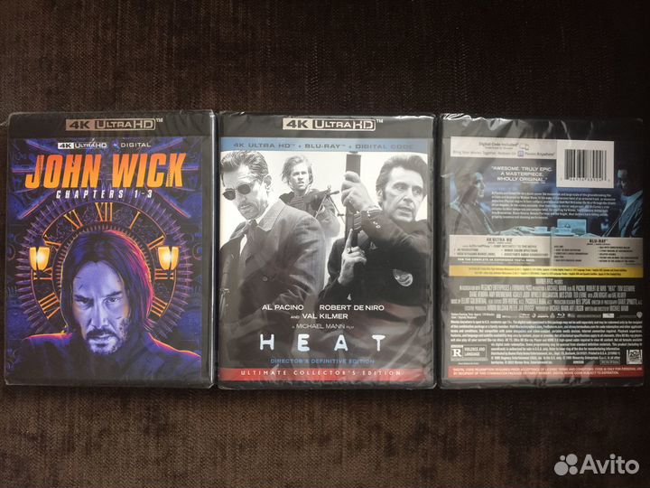 Фильмы 4k UHD, blu-ray (импорт, лицензия)