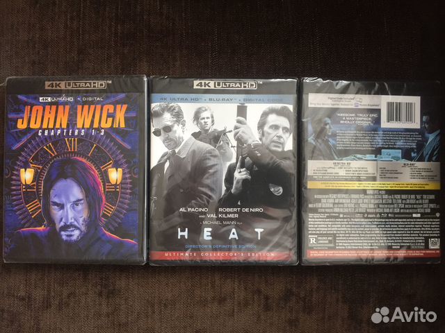 Фильмы 4k UHD, blu-ray (импорт, лицензия)