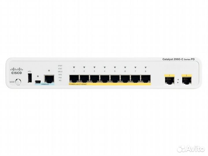 Коммутатор WS-C2960C-8PC-L в наличии, новый